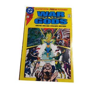 DC War Of The Gods Issue 2 Collectors Edition Comic Book Bagged Boarded